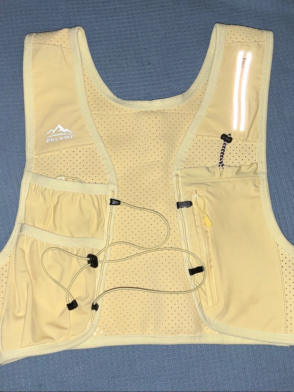 Yellow Zelvot Running Vest